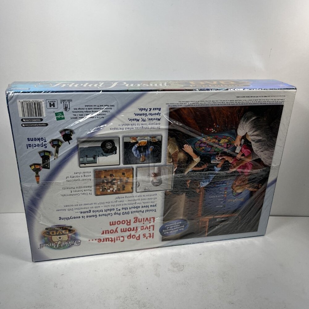 Trivial Pursuit Pop Culture Edition (DVD Board Game+ Interactive Q & A) NEW - Picture 2 of 4